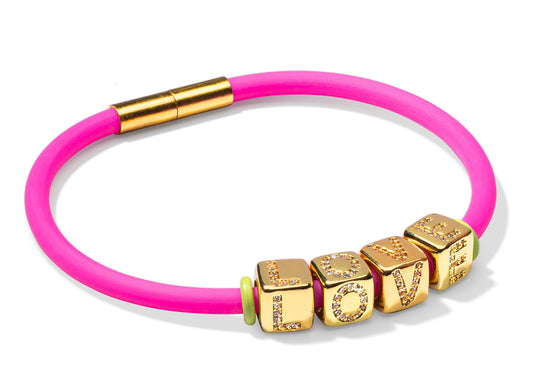 Create Your Own Initial Charm Bracelet