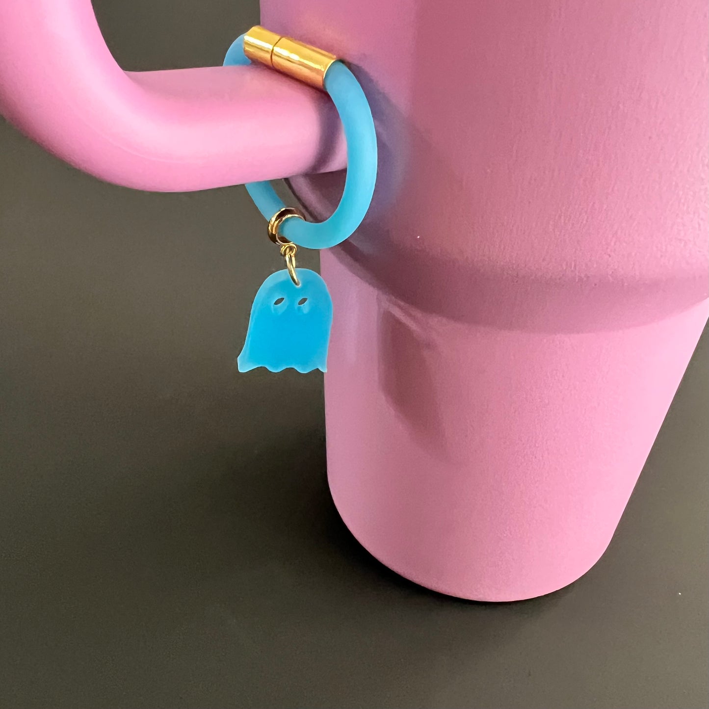Spooky Glow in the Dark Ghost Tumbler Drinkware Charms|Perfect for Halloween