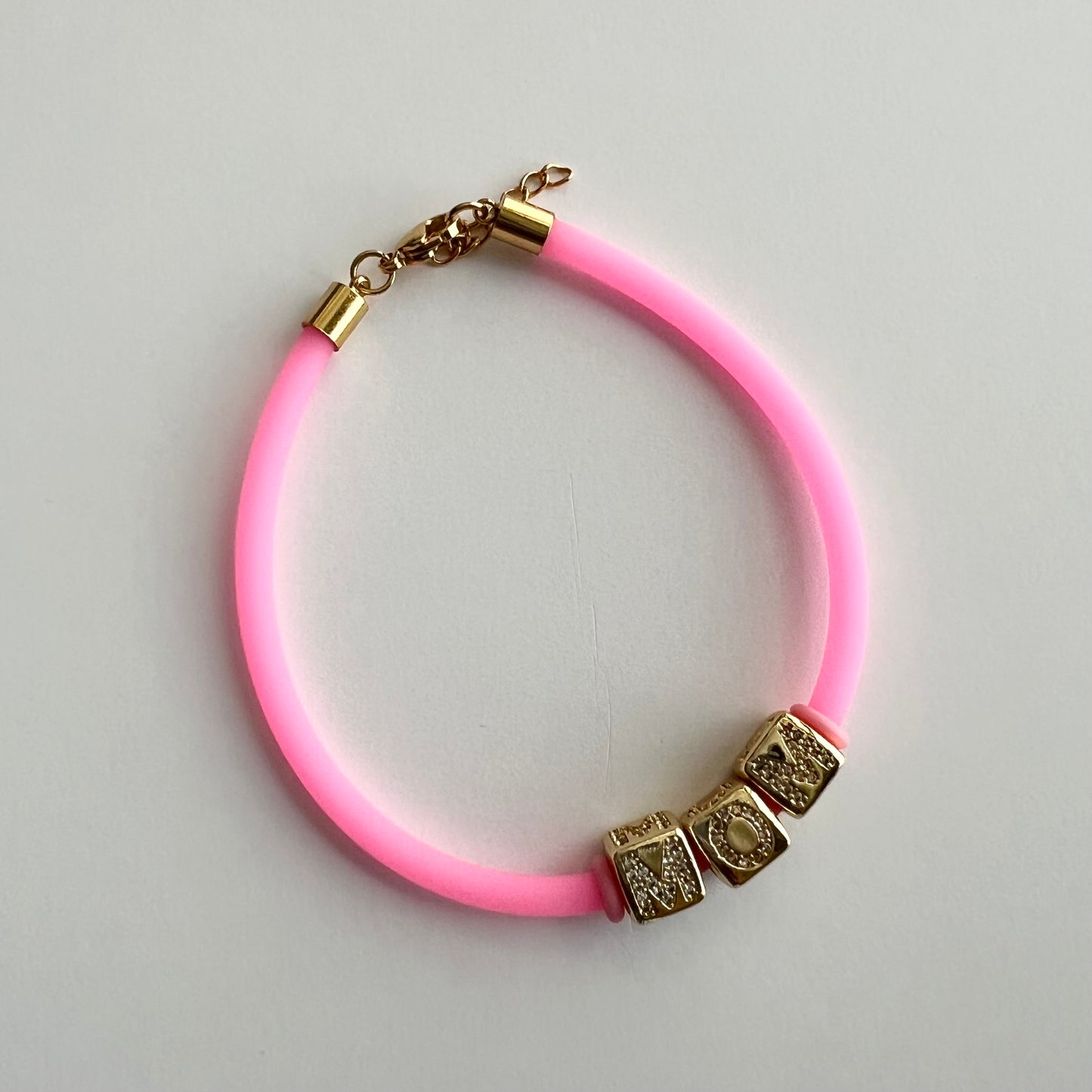 Mother’s Day “MOM” Initial Bracelet