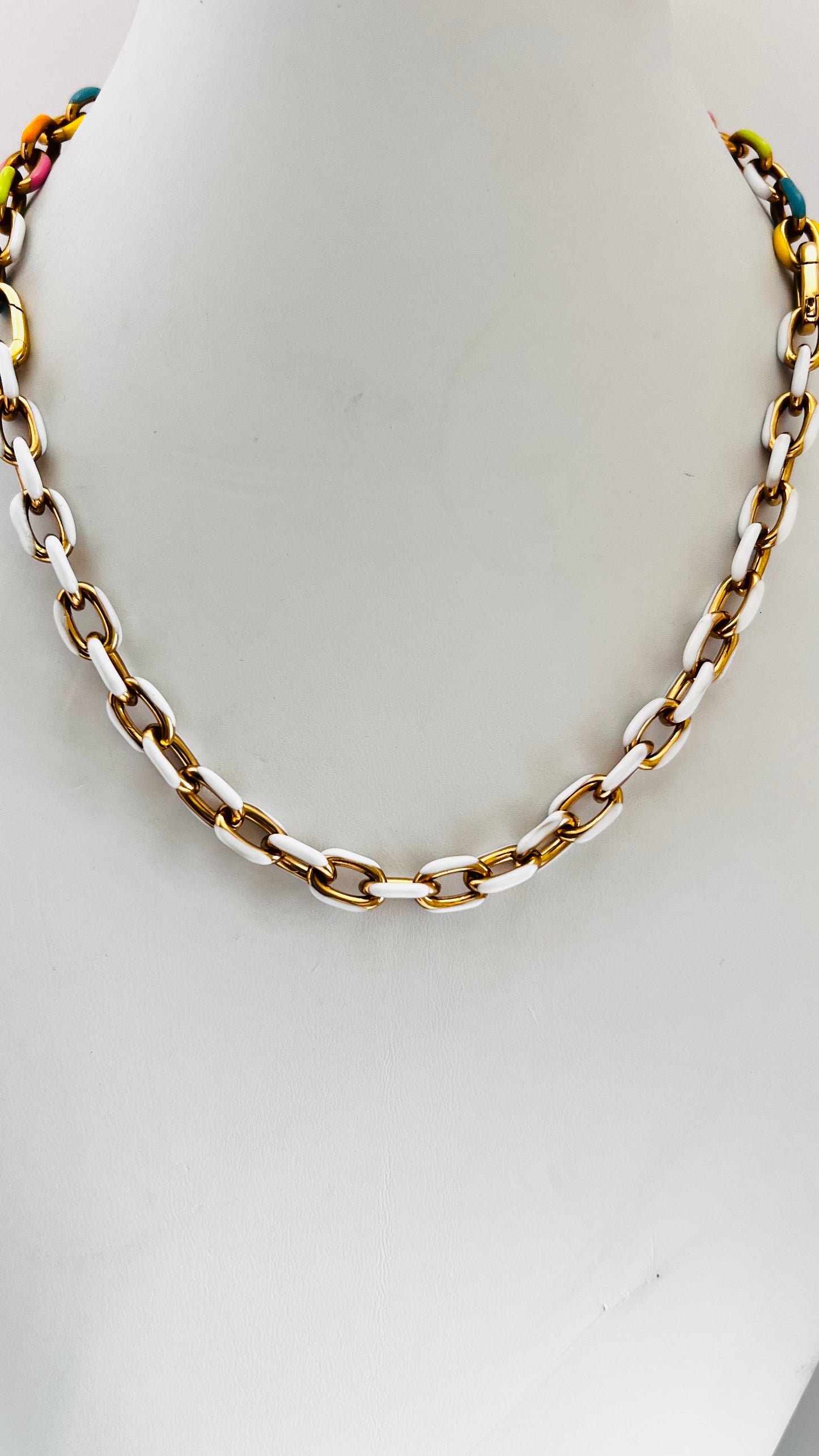 Link Up! Interchangeable Link Convertible Necklace/Bracelet, Modular Design