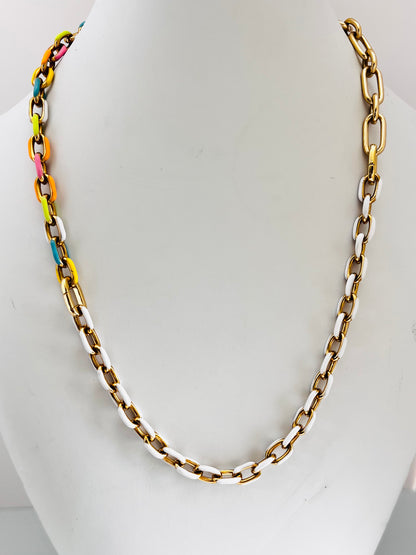 Link Up! Interchangeable Link Convertible Necklace/Bracelet, Modular Design