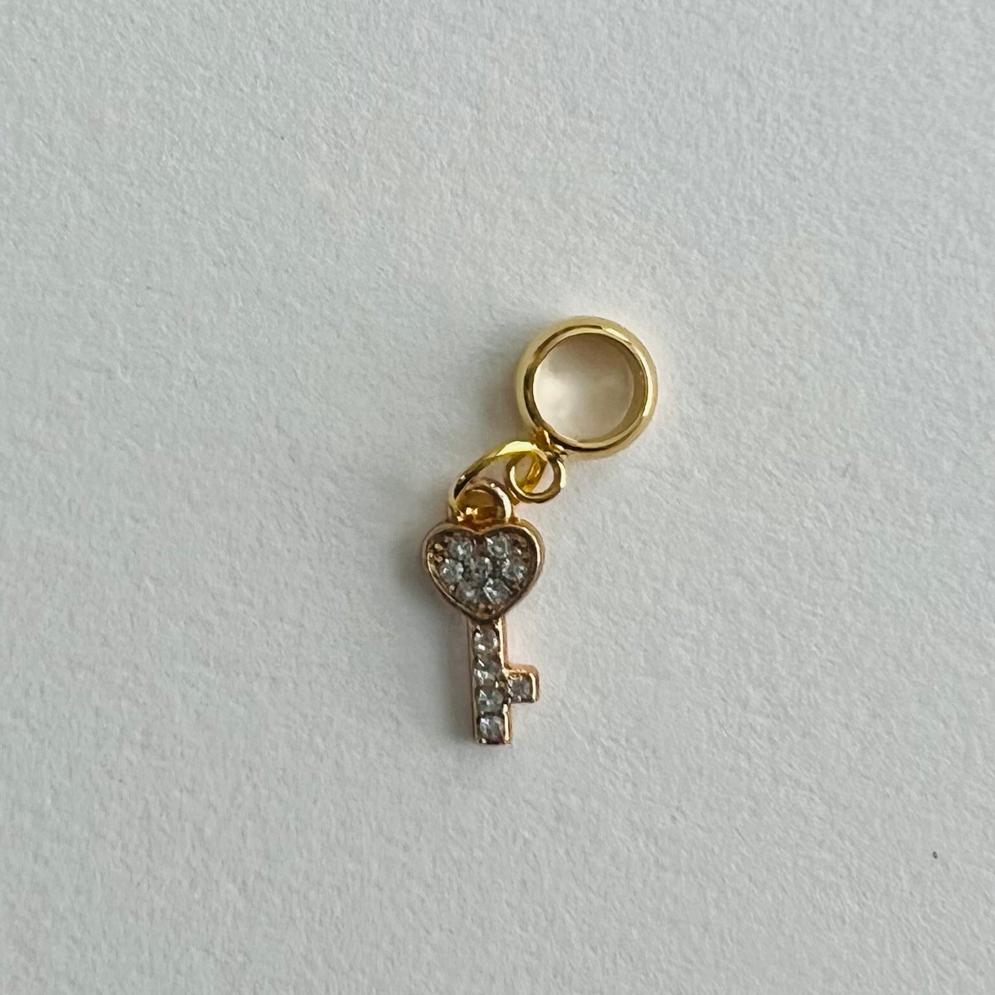 Locket Key Micro-Pavé Charm